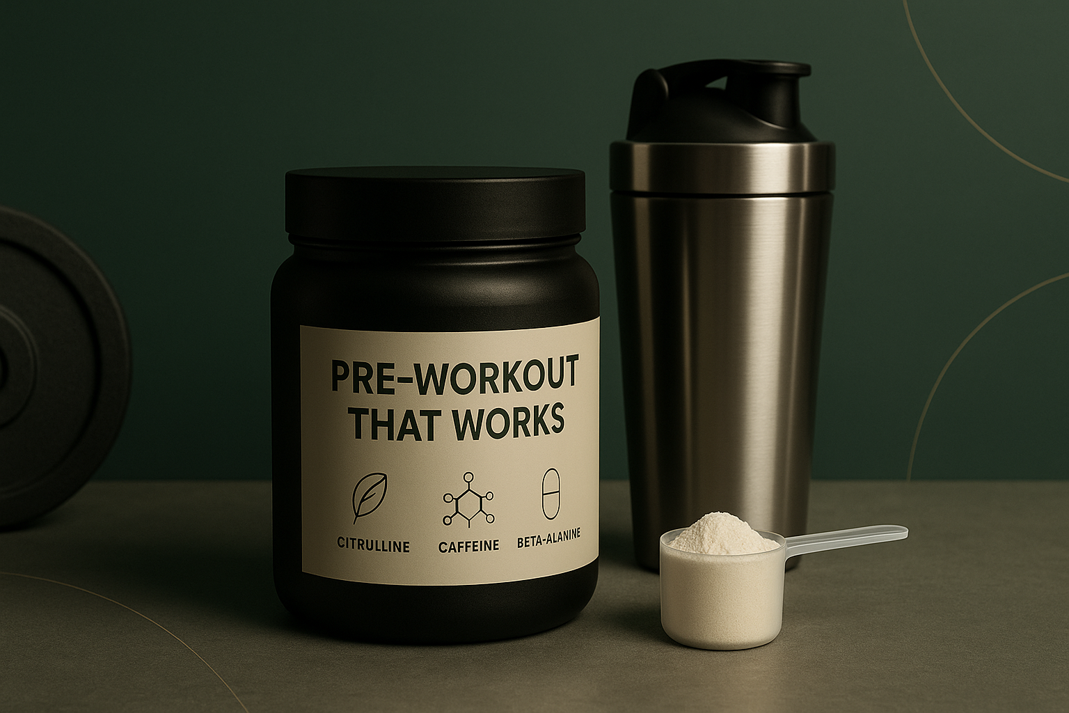 Pre-Workout That Actually Works — Evidence-based ingredients and dosages