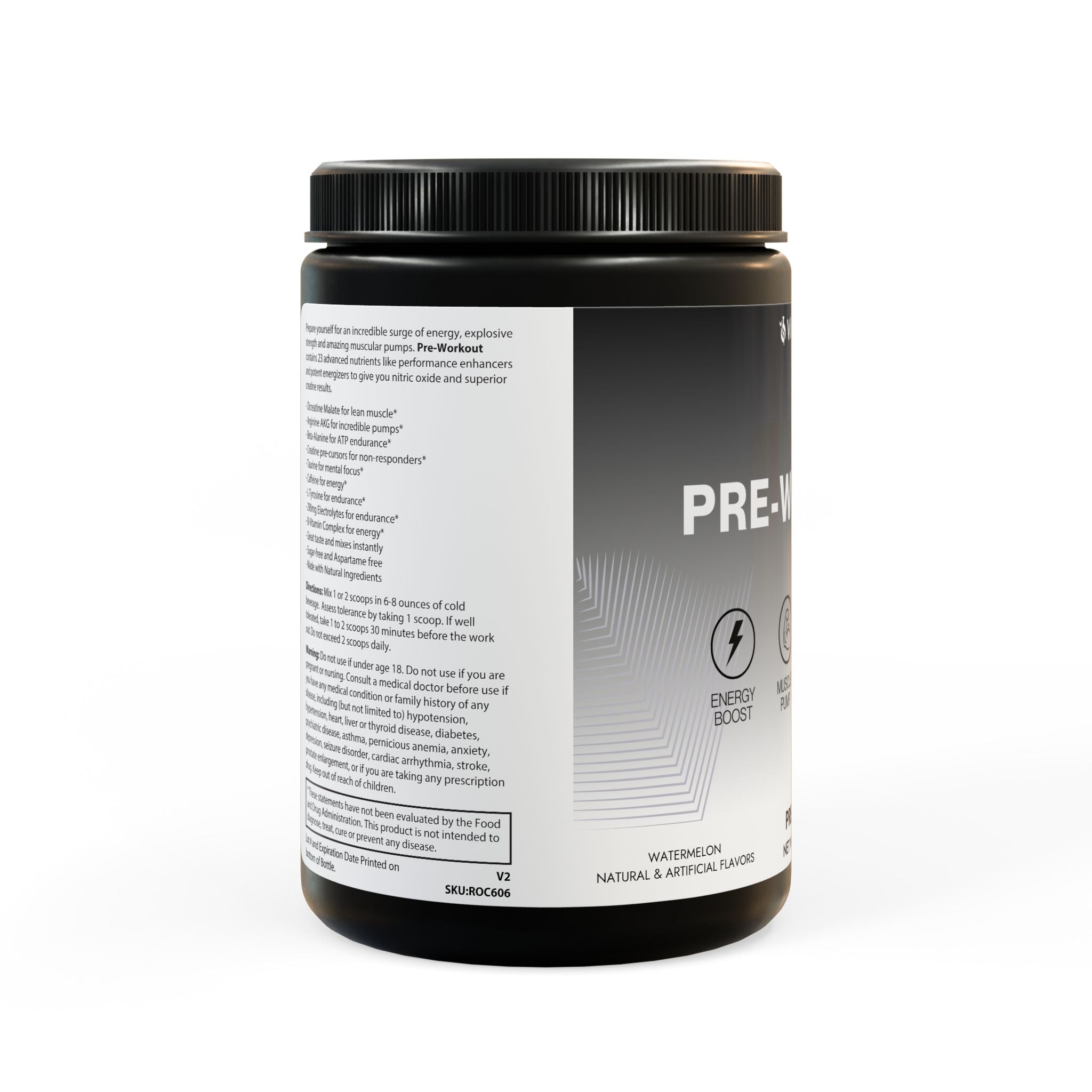 Pre-Workout Supplement, Watermelon (300g, 10.58oz)